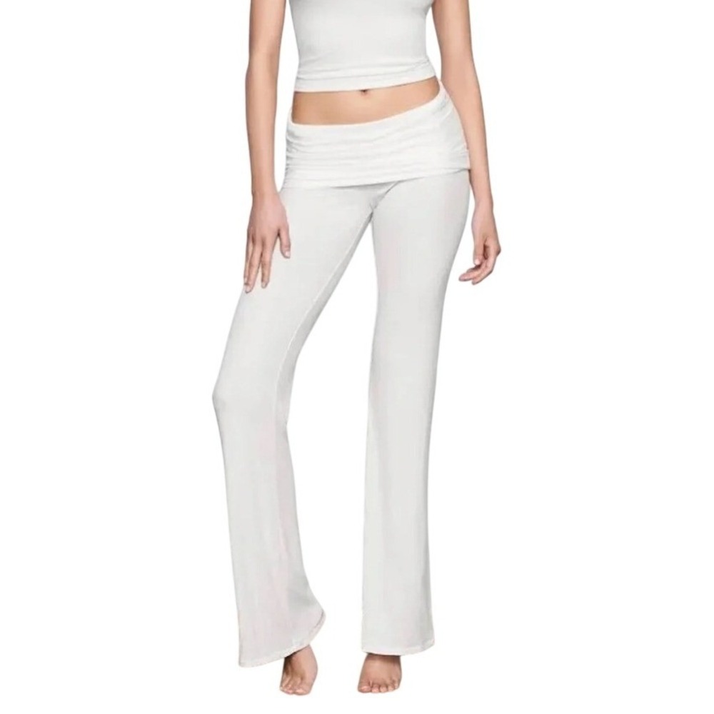 Skims Soft Lounge Fold Over Pant AP-LPT-1171 Marble XL